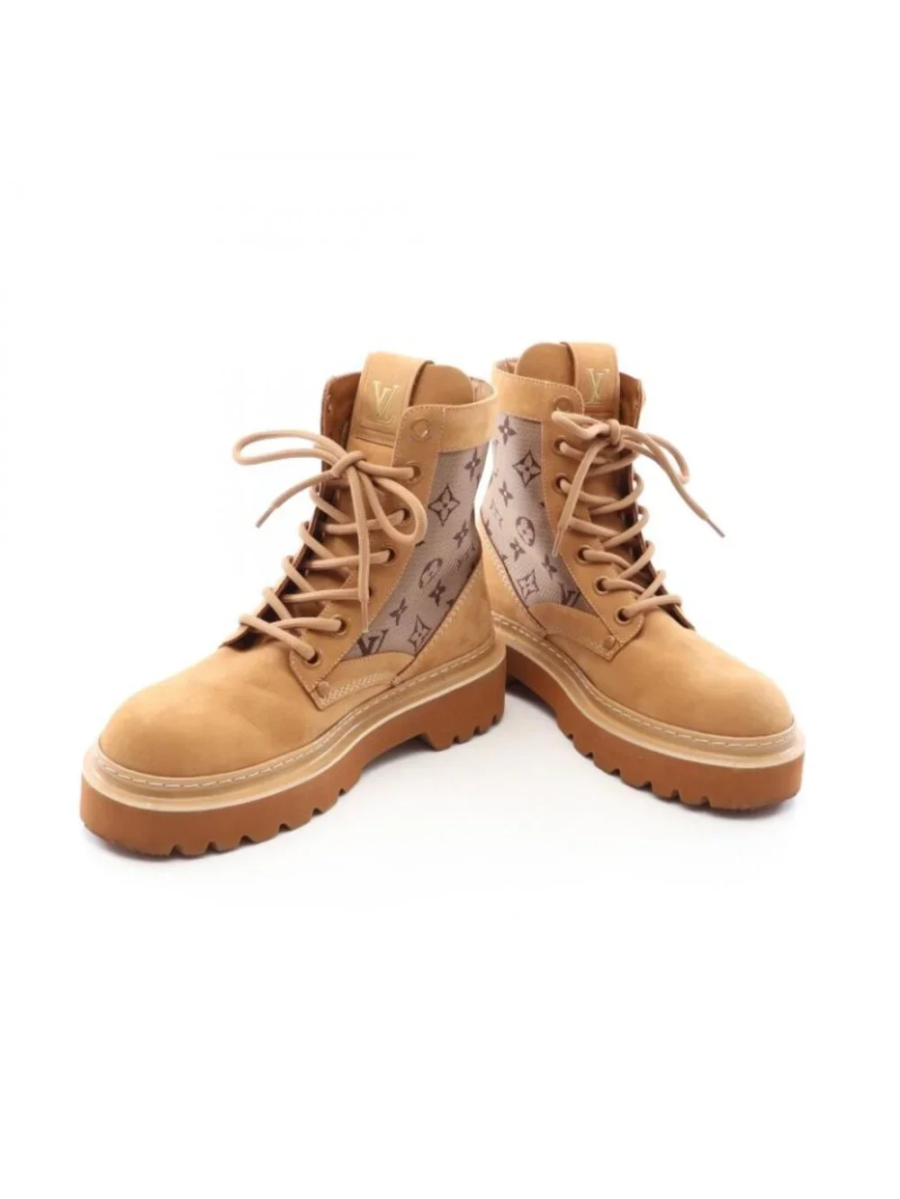 Louis Vuitton Boots Ranger Line Monogram an Suede